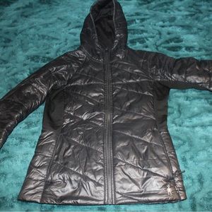 Very warm, (Merino wool,even better) not down so good for rain. Nice shape!